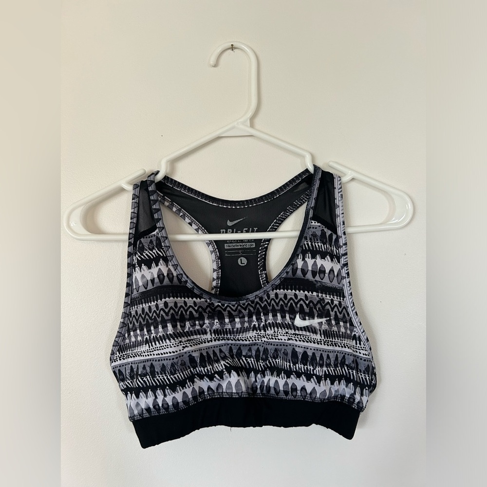 Nike Dry-Fit Tribal Pattern Sports Bra